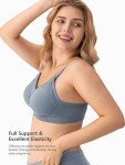 Angelhood Women's Seamless Sleep Nursing Bra Set