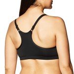 Playtex Women's Black Nursing Sports Bra, Small