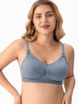 Angelhood Women's Seamless Sleep Nursing Bra Set