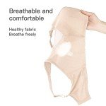 Nude Mastectomy Bra with Pockets, Size 42C