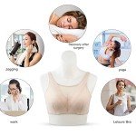 Nude Mastectomy Bra with Pockets, Size 42C