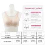 Nude Mastectomy Bra with Pockets, Size 42C
