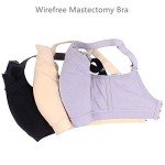 Pocketed Bra for Mastectomy with Silicone Prosthesis