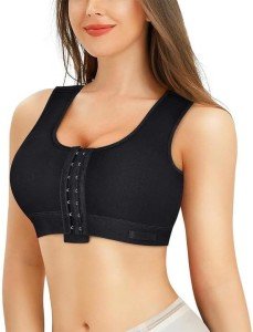 Nebility Women's Front Closure Post-Surgery Bras