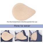 Seamless Post-Surgery Bra with Cotton Breast Forms