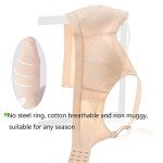 Post-Surgery Cotton Bra with Pockets for Women