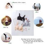 Post-Surgery Cotton Bra with Pockets for Women