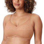 Delimira Women's Wireless Post-Surgery Sleep Bra 42DD