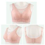 Everyday Mastectomy Bra with Pockets - Pink 38C