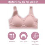 Witok Seamless Post-Surgery Mastectomy Bra for Women