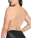 Nude Front Closure Post Surgical Bra, X-Large