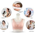 Everyday Mastectomy Bra with Pockets - Pink 38C