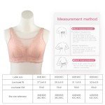 Everyday Mastectomy Bra with Pockets - Pink 38C