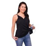 Comfortable Women's Mastectomy Camisole with Drain Pockets