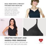 Comfortable Women's Mastectomy Camisole with Drain Pockets