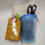 Light Pink Mastectomy Bra with Front Closure and Pockets