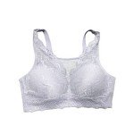 Silicone Pocketed Bra for Mastectomy - Grey 36C