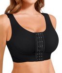 BRABIC Women's Wireless Front Closure Mastectomy Bra