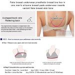 Hi.FANCY Adjustable Breathable Breast Forms for Women