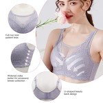 Women's Everyday Mastectomy Bra with Pockets - Grey 36C