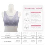 Women's Everyday Mastectomy Bra with Pockets - Grey 36C
