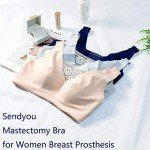 Cool and Breathable Mastectomy Bra with Pockets