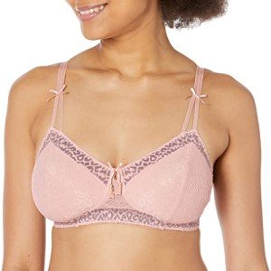 Amoena Women's Dreamy Pink Wire-Free Mastectomy Bra
