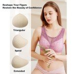 Giltpeak Cotton Mastectomy Bra Inserts for Women
