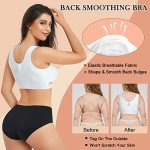 Wireless Front Adjustable Bra for Post-Surgery Comfort