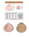 Silicone Breast Forms for Mastectomy - Beige