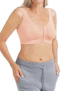 Amoena Clara Comfort Wire-Free Mastectomy Bra - Rose Nude
