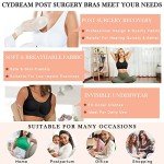 CYDREAM Women's Adjustable Wireless Post-Surgery Bra