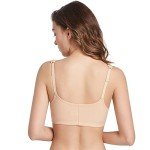 Front Closure Cotton Mastectomy Bra with Pocket
