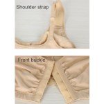 Front Closure Cotton Mastectomy Bra with Pocket