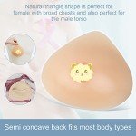 Silicone Breast Forms for Mastectomy, 1 Pair