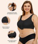Comfortable Front Closure Bra for Mastectomy Support