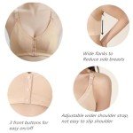 Sibrawom Women's Mastectomy Bra with Pockets