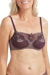 Amoena Women's Wire-Free Mastectomy Bra in Chocolate