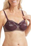 Amoena Women's Wire-Free Mastectomy Bra in Chocolate