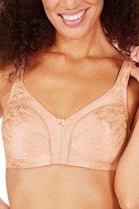 Amoena Women's Tessa Pocketed Mastectomy Bra - Rose Nude