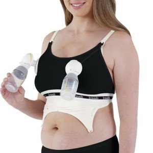 Bravado! Women's Hands-Free Pumping Bra - Black