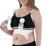 Bravado! Women's Hands-Free Pumping Bra - Black