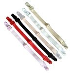 6-Pack Adjustable Non-Slip Bra Strap Clips