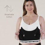 Bravado! Women's Hands-Free Pumping Bra - Black