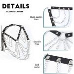 Punk Leather Body Chain Harness for Women