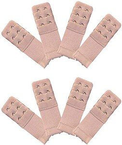 8-Pack Women's Bra Extenders with 2 Hooks