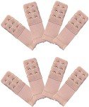 8-Pack Women's Bra Extenders with 2 Hooks