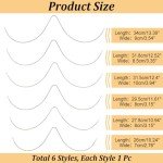 6 Pcs Sturdy W Shape Bra Underwire Replacement