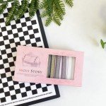 Glittery Bra Straps Set – 5 Pairs for Women