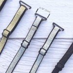 Glittery Bra Straps Set – 5 Pairs for Women